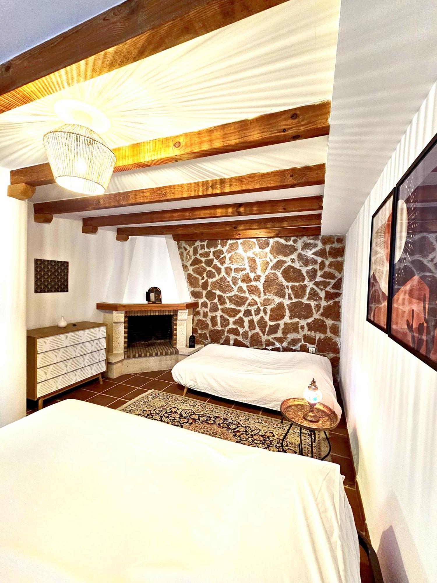 Villa Blanca - Piscina De Sal, Playa 15Mn, Sierra Vélez de Benaudalla Eksteriør bilde