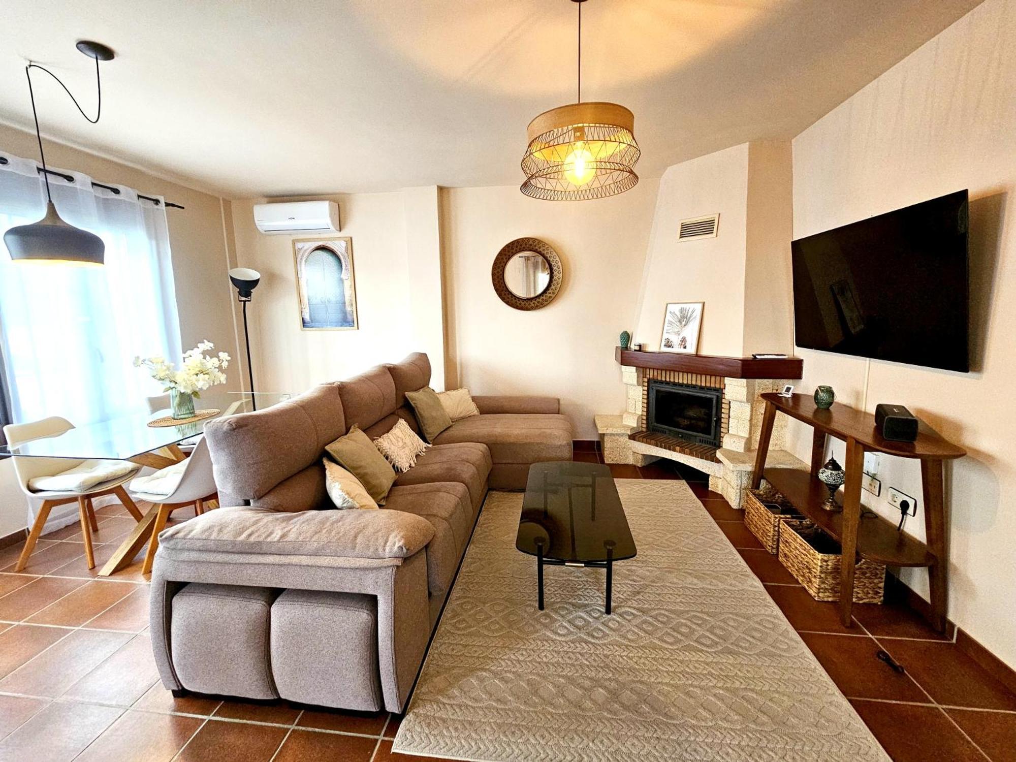 Villa Blanca - Piscina De Sal, Playa 15Mn, Sierra Vélez de Benaudalla Eksteriør bilde