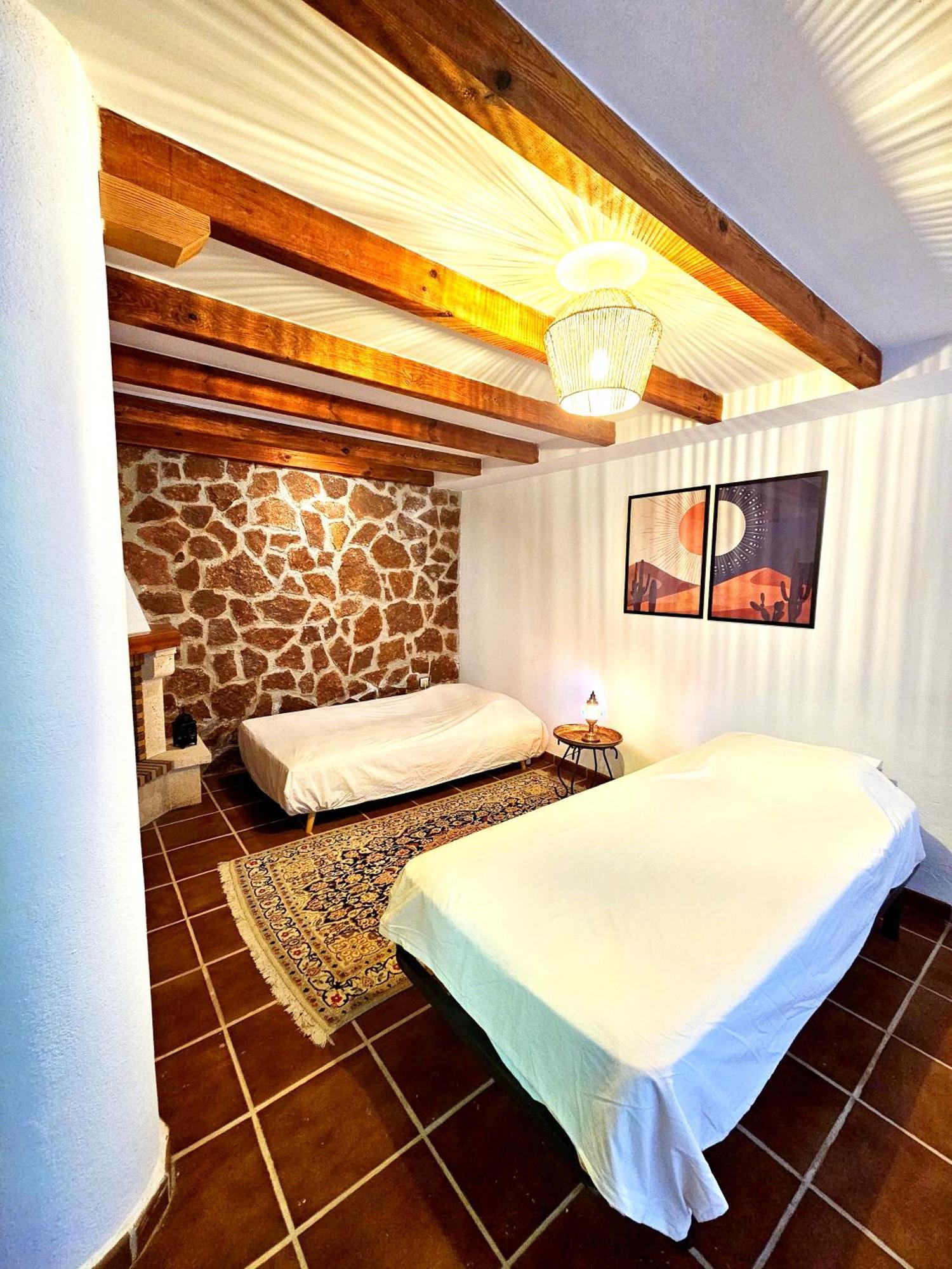 Villa Blanca - Piscina De Sal, Playa 15Mn, Sierra Vélez de Benaudalla Eksteriør bilde